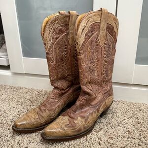 Corral Brown Western Cowboy Boots